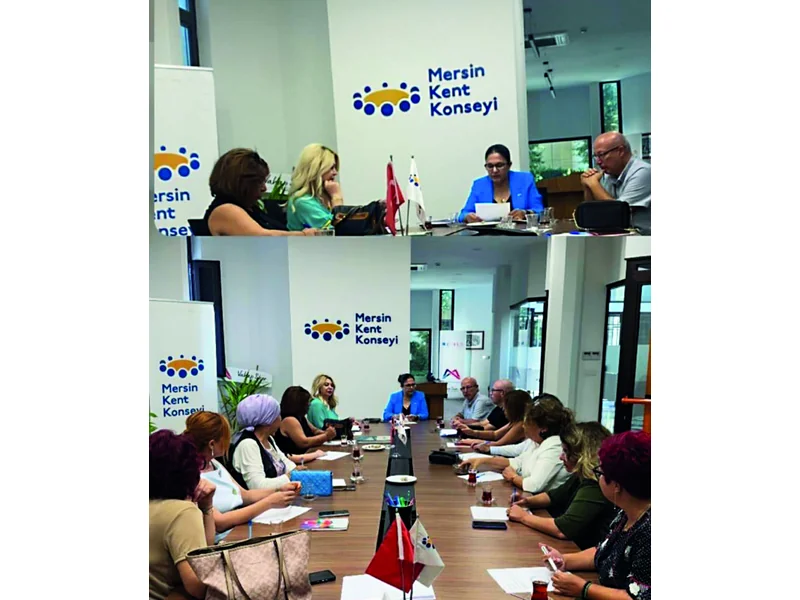 Mersin'de peyzaj mimarı Şule Uzun tarafından tasarlanan Akdeniz peyzaj uygulaması