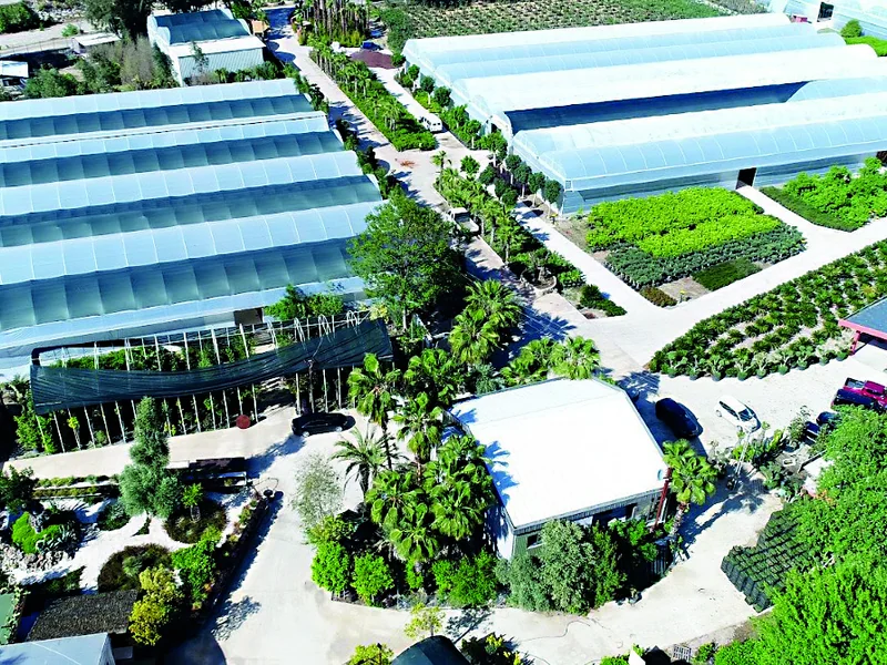 Tetikler Group peyzaj bitkileri üretim alanı ve lojistik tesisi
